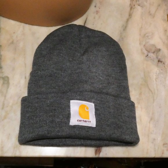 Carhartt Knit Beanie Cap "Hemp Gray" - Picture 4 of 4